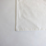 White cotton mix housewife pillow case