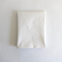 White cotton mix housewife pillow case