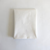 White cotton mix housewife pillow case