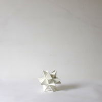 White star sculpture