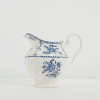 Blue & white china jug