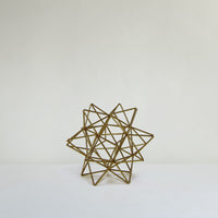Brass wire sculpture