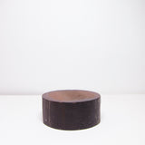 Waxed wood plinth