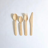 Biodegradable cutlery set