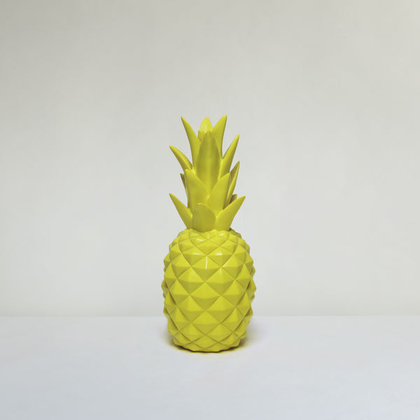 Yellow resin pineapple