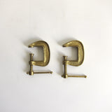 Brass clamps