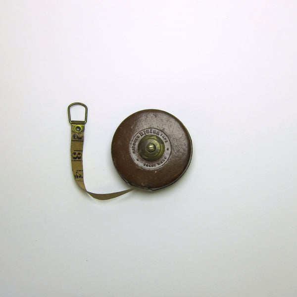 Vintage leather tape measure