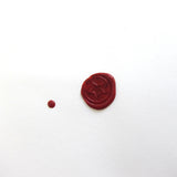 Natural wood wax seal