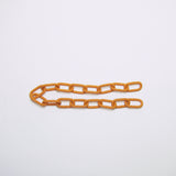 Orange painted chain: Paintable