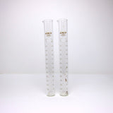 Tall test tubes: 33cmH