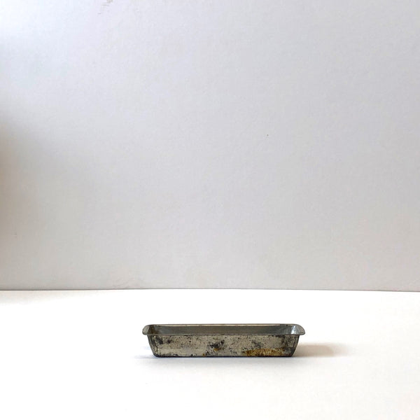 Vintage small long baking tin