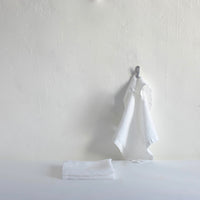 White linen napkin