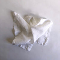 White linen napkin